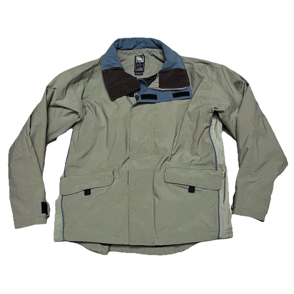 Nike ACG Jacket Clima-Fit Max Outer Layer 3 Ski Vented Y2K Mens Large Beige Tan